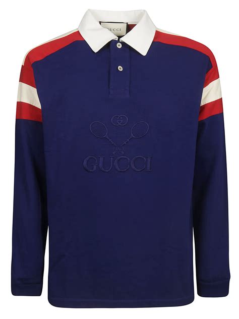 gucci polo cheap uk|gucci long sleeve polo shirt.